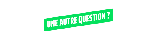 Une autre question ? Une autre question ?